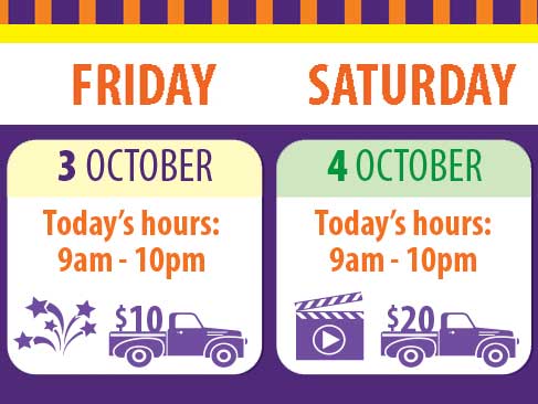 Hours & Pricing for Bishop's Pumpkin Farm in Wheatland
