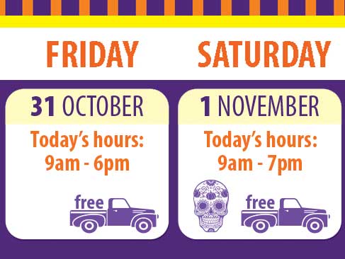 Hours & Pricing for Bishop's Pumpkin Farm in Wheatland