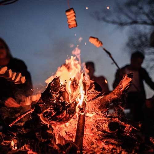 Fire Pit Reservations at Bishop's Pumpkin Farm in Wheatland, CA